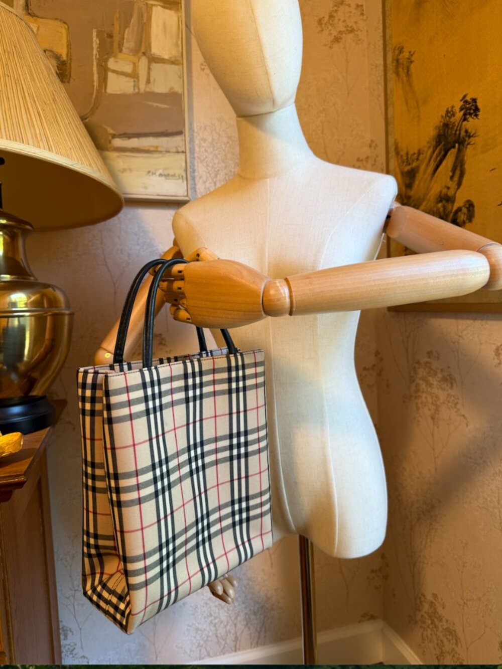 Burberry London Tote Vintage - Picture 11 of 12